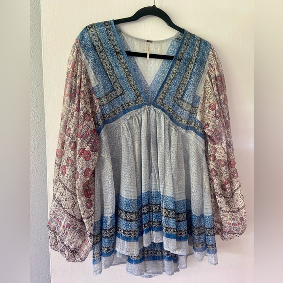Free People Aliyah Printed Tunic 🧿 - Picture 10 of 14